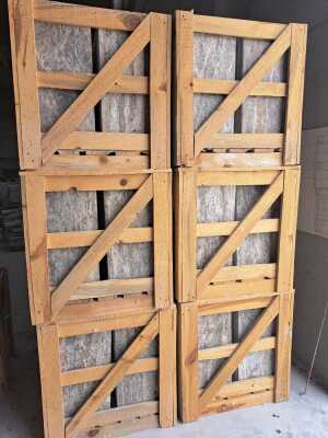 silver travertine tile packing